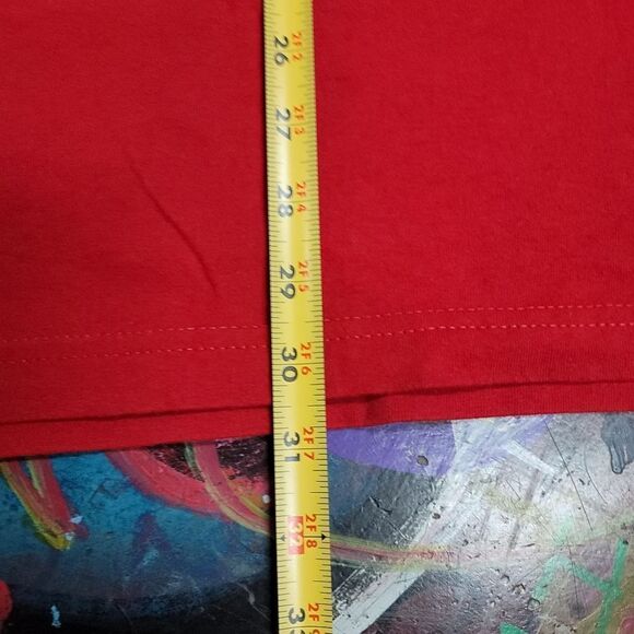 SoCal First Nation's Tribal Cannabis graphic red tee - size XL, made in Mexico - Picture 5 of 7